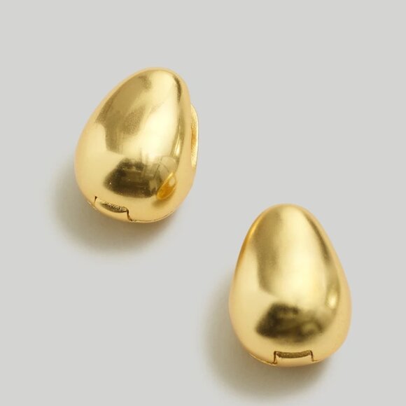 Madewell Jewelry - Madewell Droplet Huggie Hoop Earrings